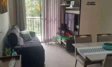 Apartamento com 3 dormitórios à venda, 65 m² por R$ 420.000,00 - Jardim Bela Vista - Guarulhos/SP