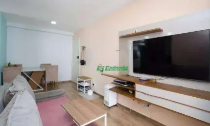 Apartamento com 3 dormitórios à venda, 75 m² por r$ 900.000,00 - jardim flor da montanha - guarulhos/sp
