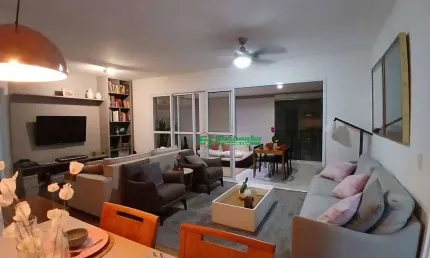 Apartamento com 3 dormitórios à venda, 122 m² por r$ 1.290.000,00 - jardim flor da montanha - guarulhos/sp