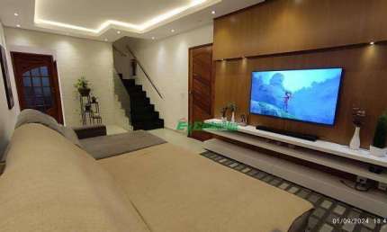 Sobrado com 4 dormitórios à venda, 133 m² por R$ 806.000,00 - Vila Rosália - Guarulhos/SP