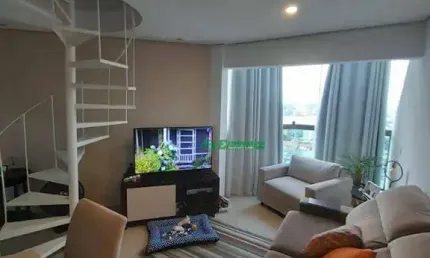 Apartamento duplex com 2 dormitórios à venda, 105 m² por r$ 695.000,00 - macedo - guarulhos/sp
