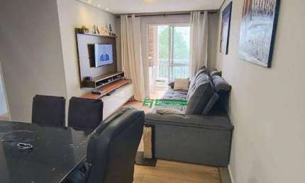 Apartamento com 3 dormitórios à venda, 77 m² por R$ 689.000,00 - Jardim Flor da Montanha - Guarulhos/SP