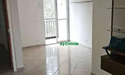 Apartamento com 2 dormitórios à venda, 60 m² por r$ 302.000,00 - parque continental ii - guarulhos/sp