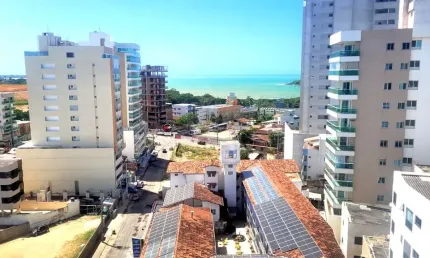 Apartamento Mobiliado à Venda na Praia do Morro em Guarapari ES há 100m do mar com 3 Quartos