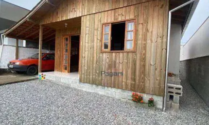 Casa com 2 dormitórios à venda, 97 m² por r$ 320.000,00 - vale verde - palhoça/sc