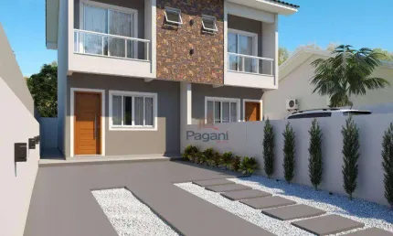 Sobrado com 2 dormitórios à venda, 83 m² por r$ 485.000,00 - vale verde - palhoça/sc