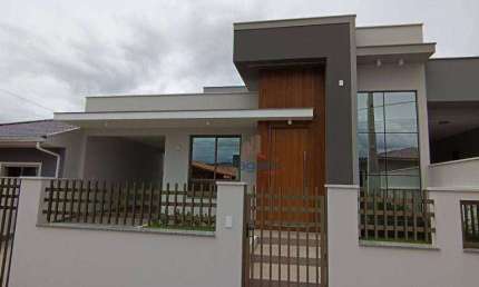 Casa com 3 dormitórios à venda, 106 m² por R$ 720.000,00 - Vale Verde - Palhoça/SC