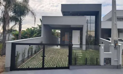 Casa com 2 dormitórios à venda, 77 m² por r$ 595.000,00 - aririú - palhoça/sc