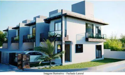 Sobrado com 3 dormitórios à venda, 99 m² por R$ 676.693,90 - Praia de Fora - Palhoça/SC