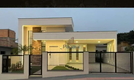 Casa com 3 dormitórios à venda, 105 m² por R$ 725.000,00 - Bela Vista - Palhoça/SC