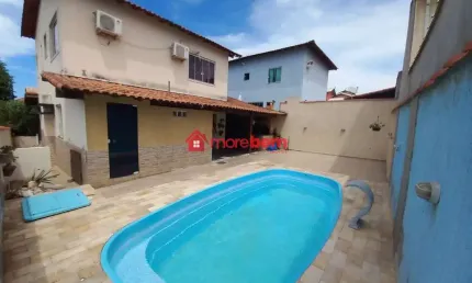 Casa 4 quartos sendo 1 suíte no Condomínio Portal das Flores - São Pedro da Aldeia