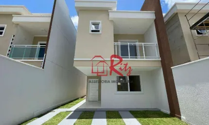 Casa com 4 dormitórios à venda, 127 m² por R$ 506.000,00 - Centro - Eusébio/CE