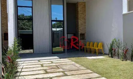 Casa com 3 dormitórios à venda, 103 m² por R$ 409.000,00 - Precabura - Eusébio/CE