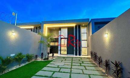 Casa com 3 dormitórios à venda, 100 m² por R$ 480.000,00 - Coité - Eusébio/CE