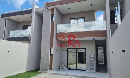 Casa com 4 dormitórios à venda, 158 m² por R$ 570.000,00 - Parque Havaí 1 - Eusébio/CE