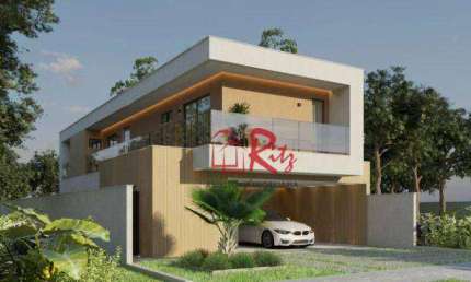 Casa com 4 dormitórios à venda, 249 m² por R$ 1.350.000 - Jacunda - Aquiraz/CE