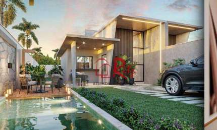 Casa com 3 dormitórios à venda, 93 m² por R$ 349.000,00 - Encantada - Eusébio/CE