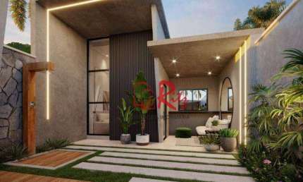 Casa com 3 dormitórios à venda, 90 m² por R$ 399.000,00 - Encantada - Eusébio/CE