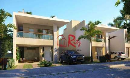 Casa com 3 dormitórios à venda, 177 m² por R$ 847.728 - Jacunda - Aquiraz/CE