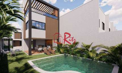 Casa com 3 dormitórios à venda, 123 m² por R$ 459.000 - Pacheco - Caucaia/CE