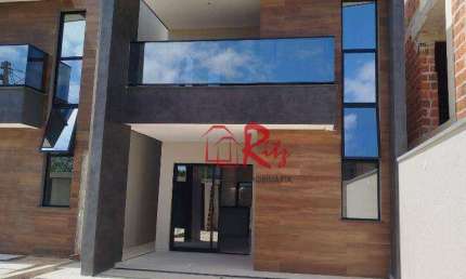 Casa com 3 dormitórios à venda, 111 m² por R$ 579.900,00 - Encantada - Eusébio/CE