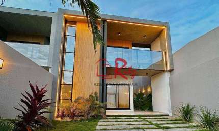 Casa com 4 dormitórios à venda, 138 m² por R$ 759.000,00 - Tamatanduba - Eusébio/CE