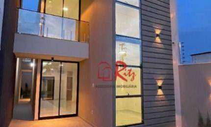 Casa com 4 dormitórios à venda, 134 m² por R$ 629.900 - Guaribas - Eusébio/CE