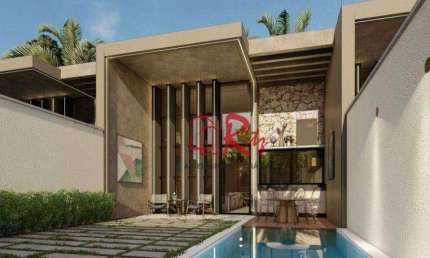 Casa com 3 dormitórios à venda, 118 m² por R$ 549.000 - Guaribas - Eusébio/CE