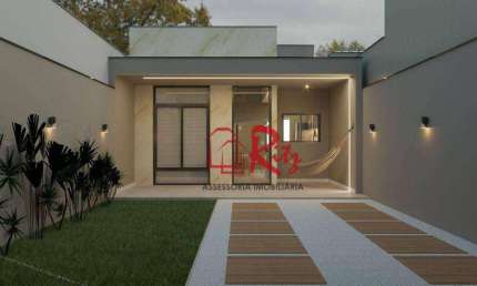 Casa com 3 dormitórios à venda, 95 m² por R$ 350.000 - Encantada - Eusébio/CE