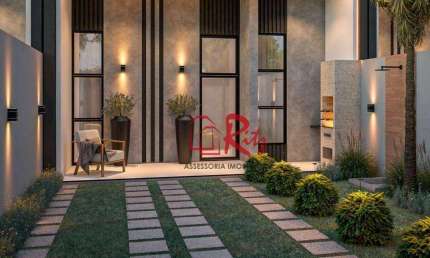 Casa com 3 dormitórios à venda, 98 m² por R$ 379.000 - Encantada - Eusébio/CE