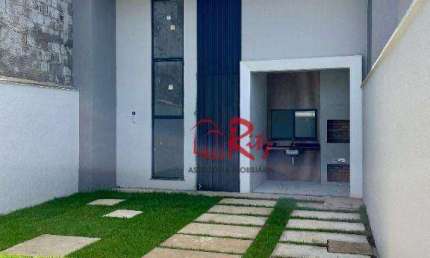 Casa com 3 dormitórios à venda, 94 m² por R$ 424.900,00 - Urucunema - Eusébio/CE