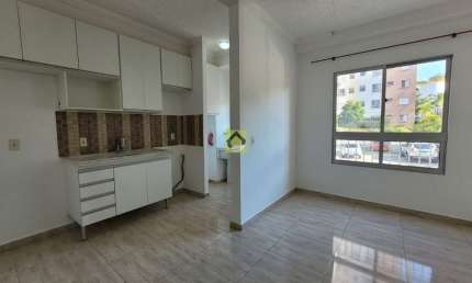 Apartamento de 2 quartos para locação Condominio Doce lar Bella Colonia em Jundiaí-SP, bairro Cidade Nova, 45m², 1 vaga - Imperdível!