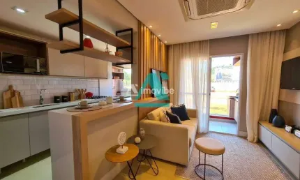 Apartamento à venda, 2 quartos, 1 suíte, 1 vaga, colina de santa bárbara - santa bárbara d'oeste/sp