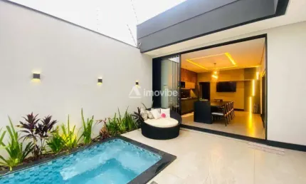 Casa na modalidade porteira fechada no bairro jardim alphacenter em santa bárbara d'oeste