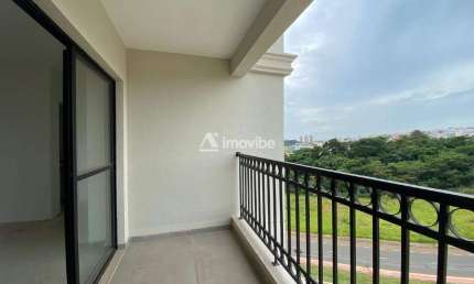 Lindo apartamento de 70m² de 3 dormitórios com suíte no Terras de Santa Bárbara.