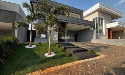 Casa com três suítes no condômino Firenze na cidade de Santa Bárbara D'Oeste-SP.