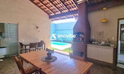Casa à venda c/ 02 Quartos amplos, piscina, Área Gourmet 120m² de construção no Bairro Antônio Zanaga, Americana/SP