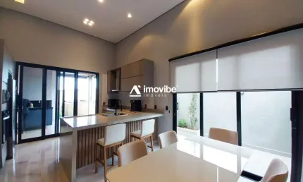 Casa com 3 dormitórios, térrea, em condomínio fechado, no Residencial Engenho Velho, Nova Odessa/SP