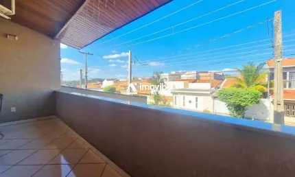 Maravilhoso sobrado com 3 dormitórios e espaço gourmet no bairro jaguari – americana-sp!