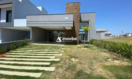 Casa em condomínio com 3 suítes, espaço gourmet e pergolado florido - nova odessa