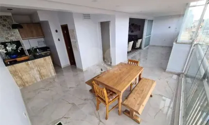 Linda Cobertura Duplex  116m² - terraço gourmet - TREMEMBÉ