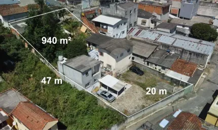 Terreno à venda na Rua Jamunda, 104, Vila Mazzei, São Paulo