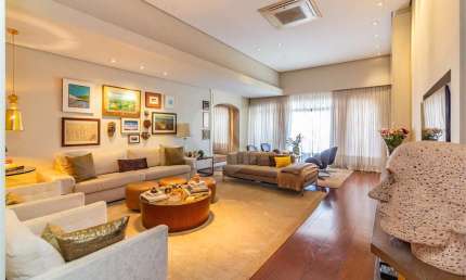 COBERTURA DUPLEX À VENDA COM ELEVADOR, JACUZZI, 5 QUARTOS E 4 VAGAS EM HIGIENÓPOLIS