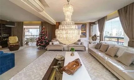 Apartamento em Santa Terezinha vende de porteira fechada com 264 m² 4 suítes 5 vagas e varanda gourmet
