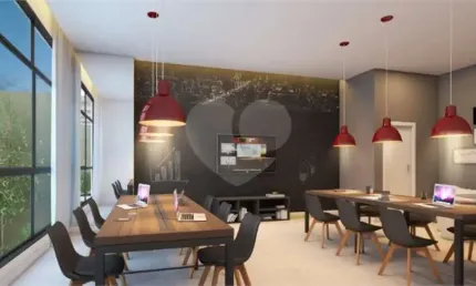 Studio no bairro da Liberdade. 26 metros quadrados. Moderno. Com 1 suíte, Sala com sacada