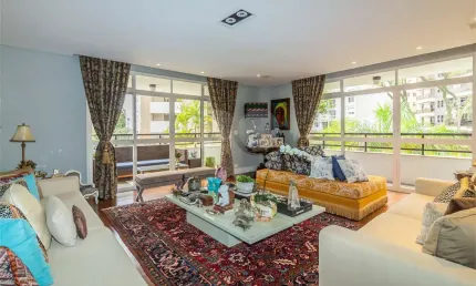 APARTAMENTO 395 m² a venda em Higienópolis, 4 suítes e 5 vagas lazer completo