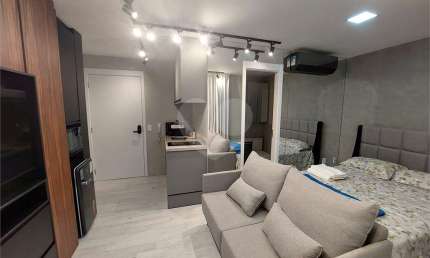 Apartamento com 1 quarto para alugar na Rua Afonso Braz, 805, Vila Nova Conceição, São Paulo