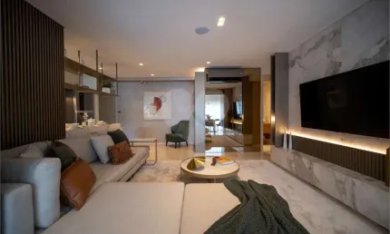 Apartamento de 85m² com 3 Dormitórios (ou Sala Ampliada) e 1 Vaga