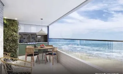 Apartamento com 2 quartos à venda na Avenida Presidente Castelo Branco, Solemar, Praia Grande