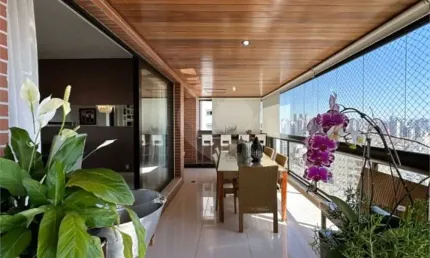 Apartamento à venda com 374 m² 4 suítes 6 banheiros 5 vagas na Chácara Klabin